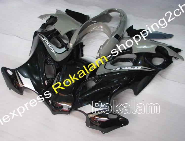 Motorcycle Body Kit GSXF750 GSXF600 Motorbike Fairing For Suzuki Katana GSX750f GSX600f 2005 2006 Black Gray Fairing