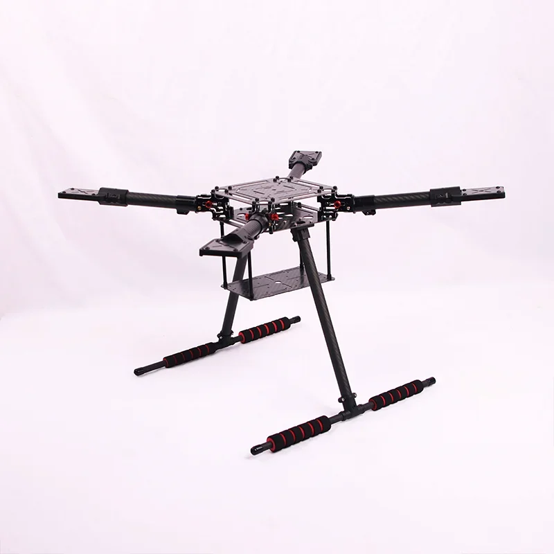 AeroPartsZD550 Upgrade LX550/680 4-Axis Drone Frame | Metal Folding Arms & Integrated Motor Mount | Carbon Fiber Body | for FPV/