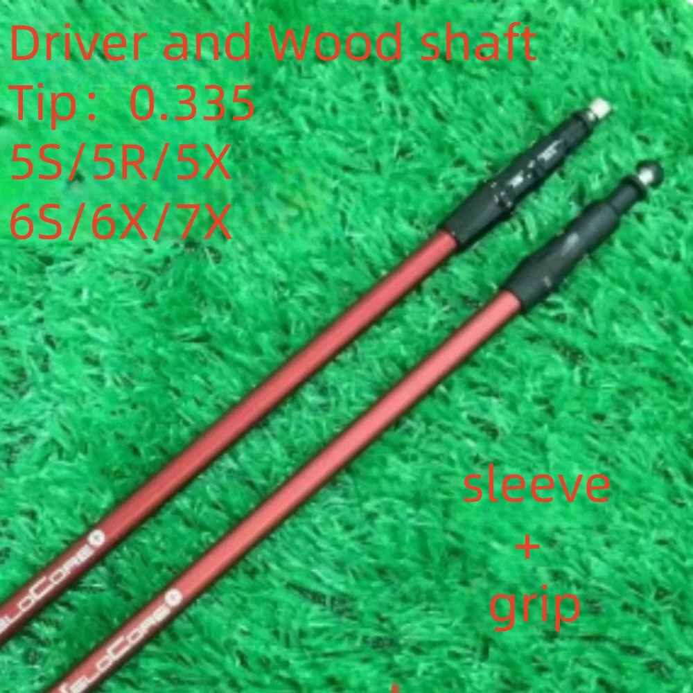 

Golf driver and wooden shaft FU JI VE US red 5/6/7 R SR S X graphite shaft free assembly sleeve and grip