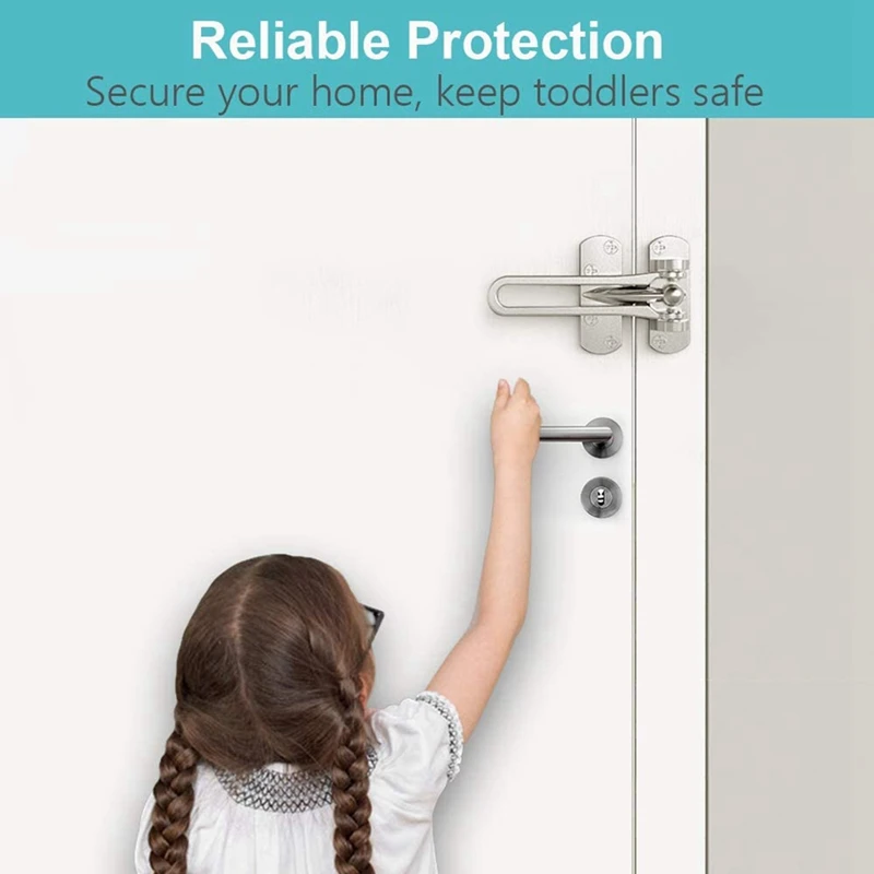 ホームセキュリティの強化ドアラッチ、盗難防止ボタン、寝室のラッチ、ホテルのセキュリティ、トップセール