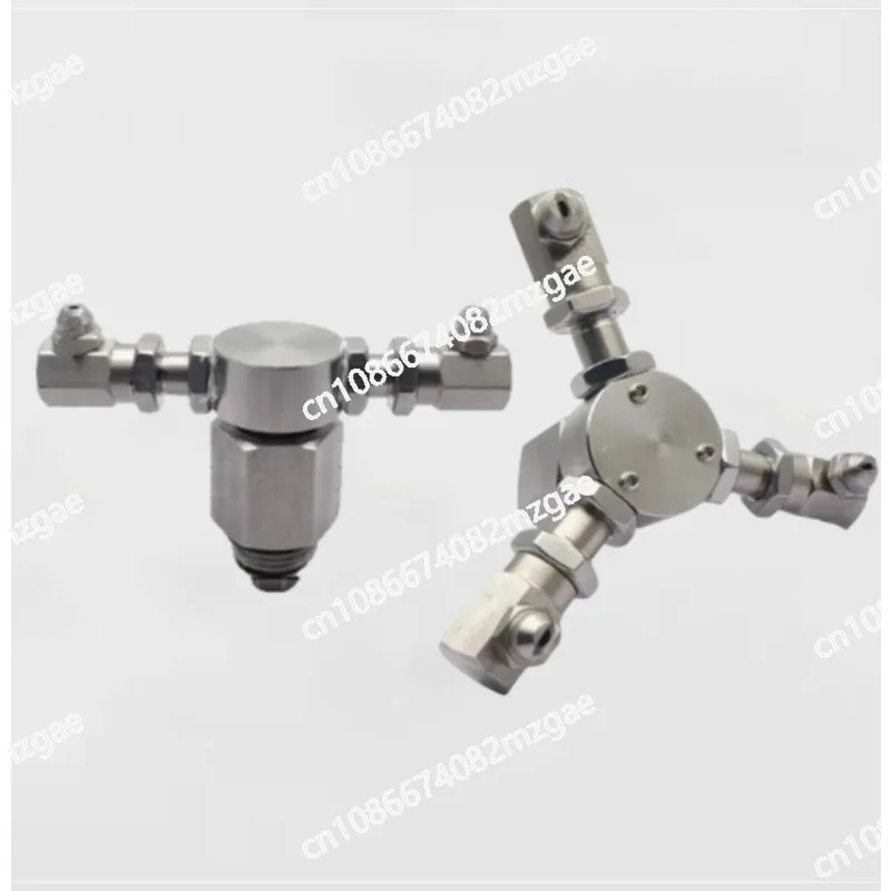 360 degree high pressure automatic flushing blowing mixing station cleaning nozzle gantry car washing machine water driven