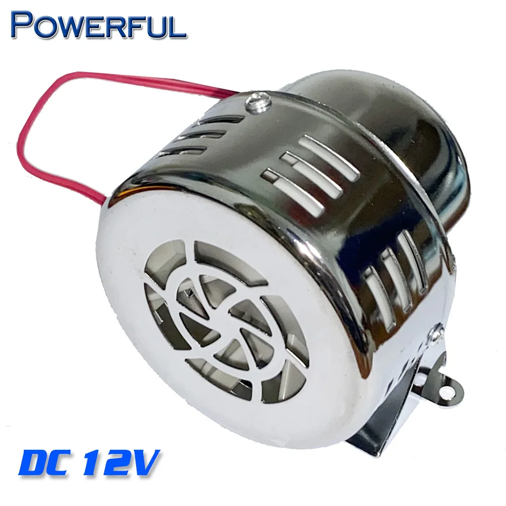 1 Pc DC 12 V Chrom Styling Metall Motor Sirene Auto Motorrad Angetriebene Luftangriff Sirene Horn