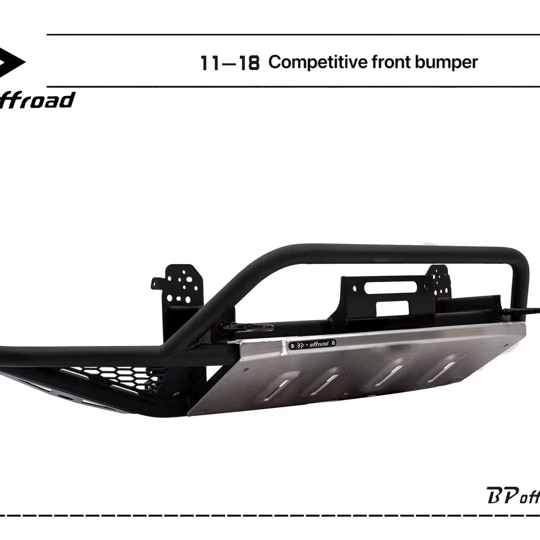 VW Touareg Good Quality Offroad Accessories Front Bumper Carbon Steel 4mm/6mm Mg-aluminum