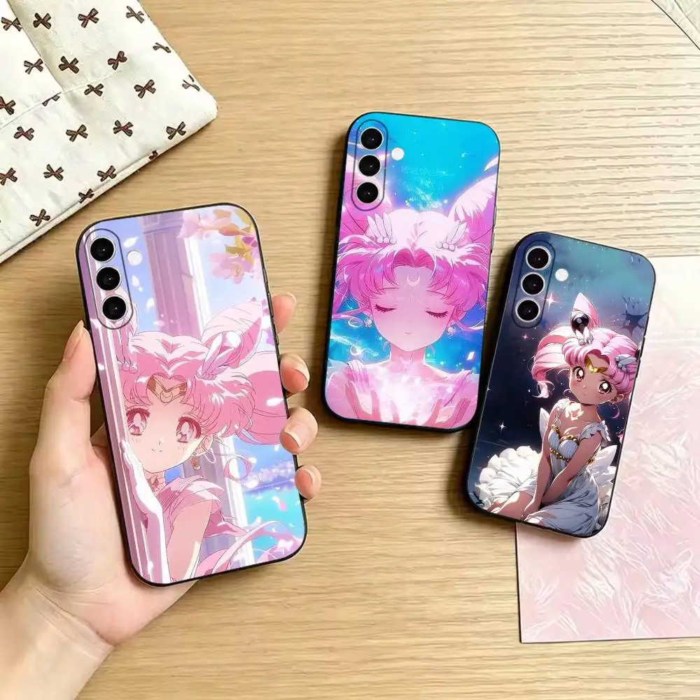 Sailor Moon Soft Silicone Protective Cover, Suitable for Samsung Galaxy A02S,A12-A52,A21S,A31,A41,A51,A71-A73,A30S