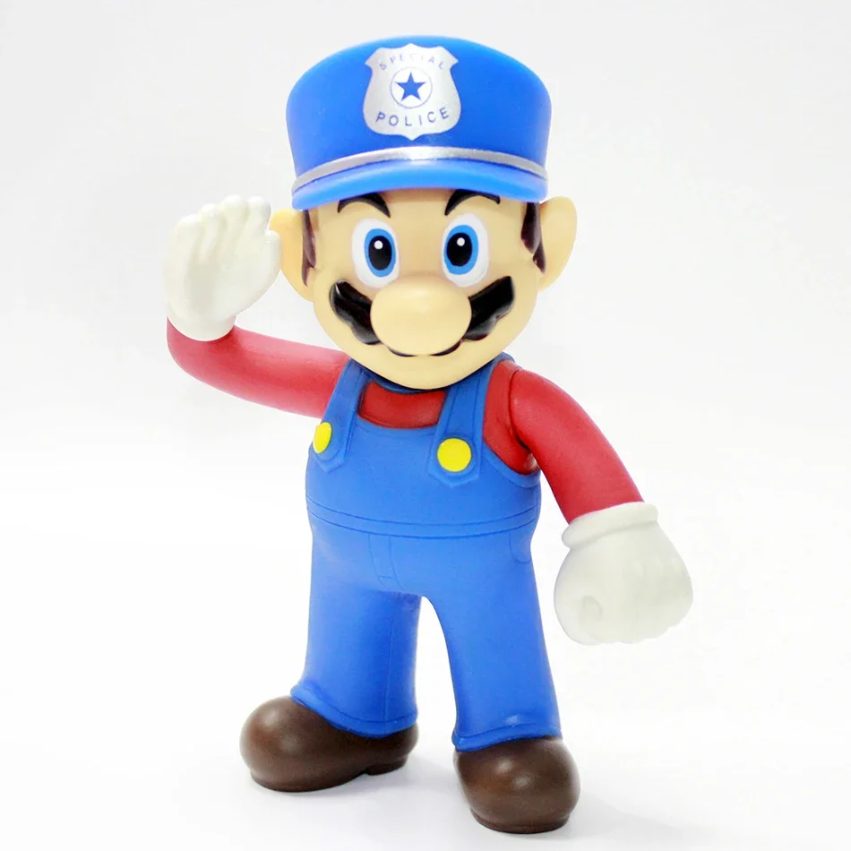 Super Mario Bros Cartoon Poppen Model Verjaardagscadeau Anime Figuren Luigi Yoshi Mario Creatief verzamelmodel speelgoed. *