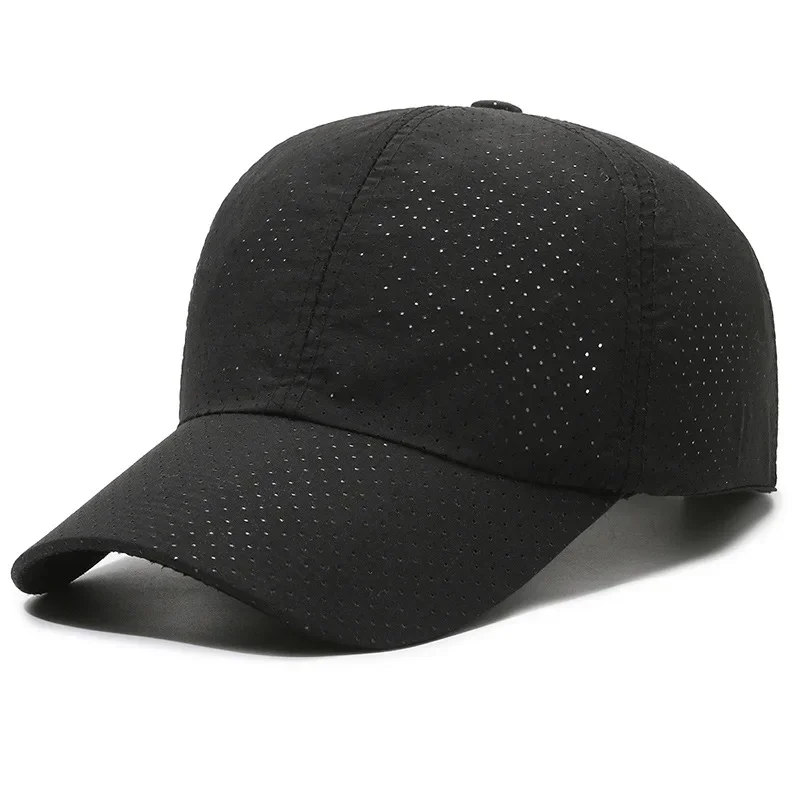 Men Summer Waterproof Quick Dry Mesh Baseball Cap Outdoor Sport Breathable Golf Fishing Hats