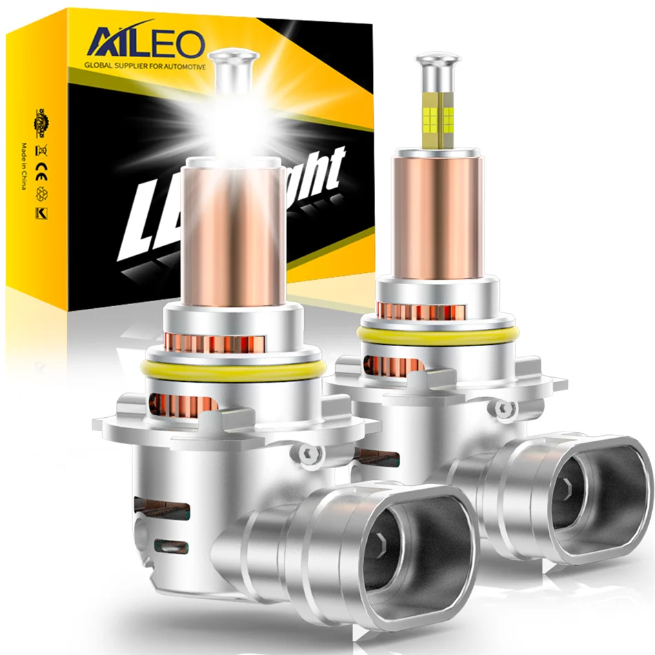 

2PC 300W 80000LM 9005/HB3 9006/HB4 Led Light 3D LED Car Headlight Bulb Canbus for Car 360 Turbo HeadLamp Wireless With Fan 6000K