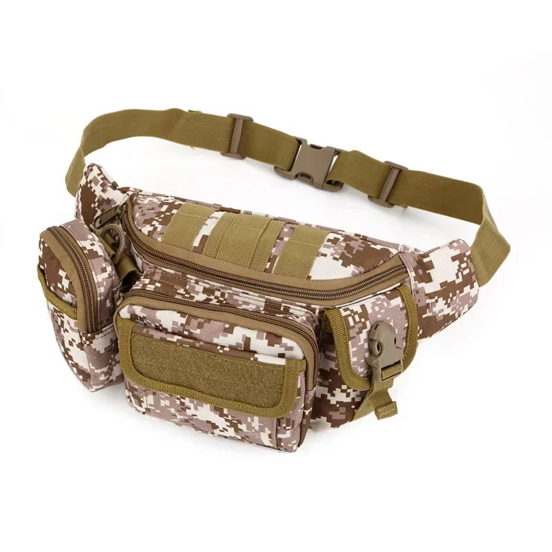 

Outdoor Molle Hunting Tactical Waist Bag Pockets Fishing Bag Belt Hunting Running Mobile Phone Sports Belt Pouch Bag
