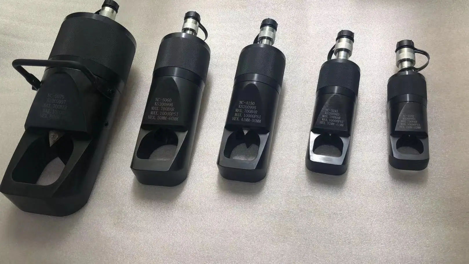 NC-5060 Hydraulic Nut Splitter Nut Cracker Nut Cutter 50 Ton