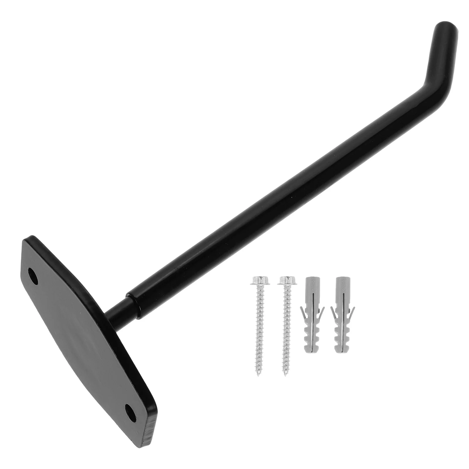 

Heavy Duty Garage Hooks Tire Rack Wall Mount Black Holders Metal Chair Racks Ladder Storage Utility Bike Hanger Industrial Style