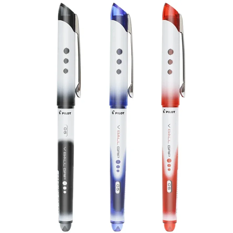 

Japan PILOT BLN-VBG5 Gel Pen 0.5mm V BALL Roller Pen Non-slip Grip Metal Clip Kawaii School Supplies 1PCS