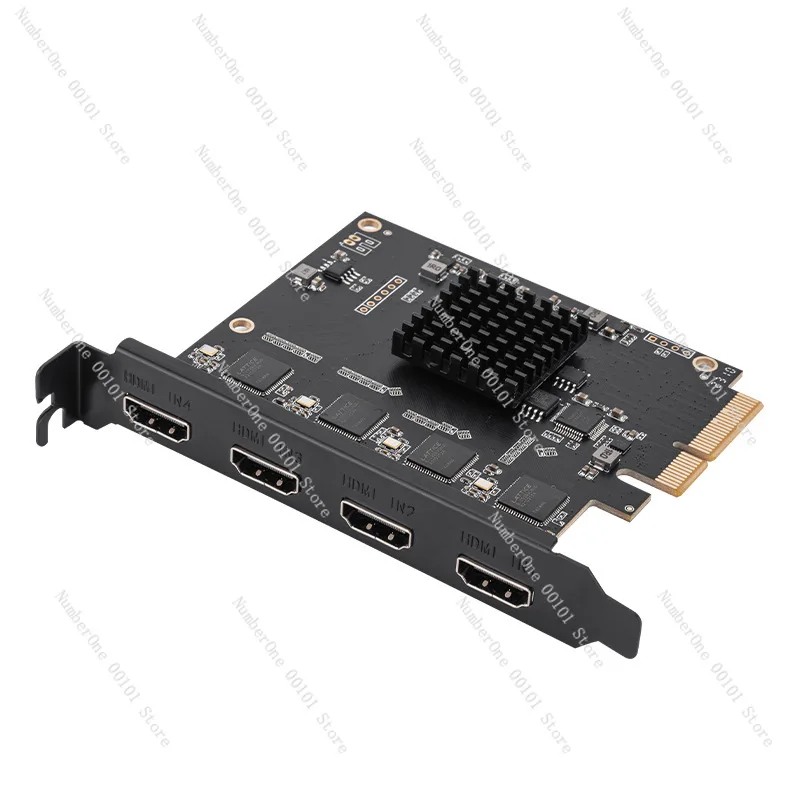 4-Channel HDMI capture card multi-channel high definition 1080P video conference live broadcast guidesupport VMIX streaming OBS