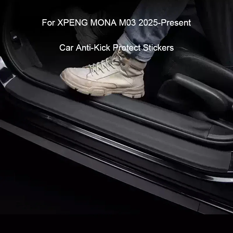 

Автомобильная B-стойка, защита от грязной двери, защита от ударов, накладка для XPENG MONA M03 2025-2026, устойчивый к царапинам багажник, внешний аксессуар