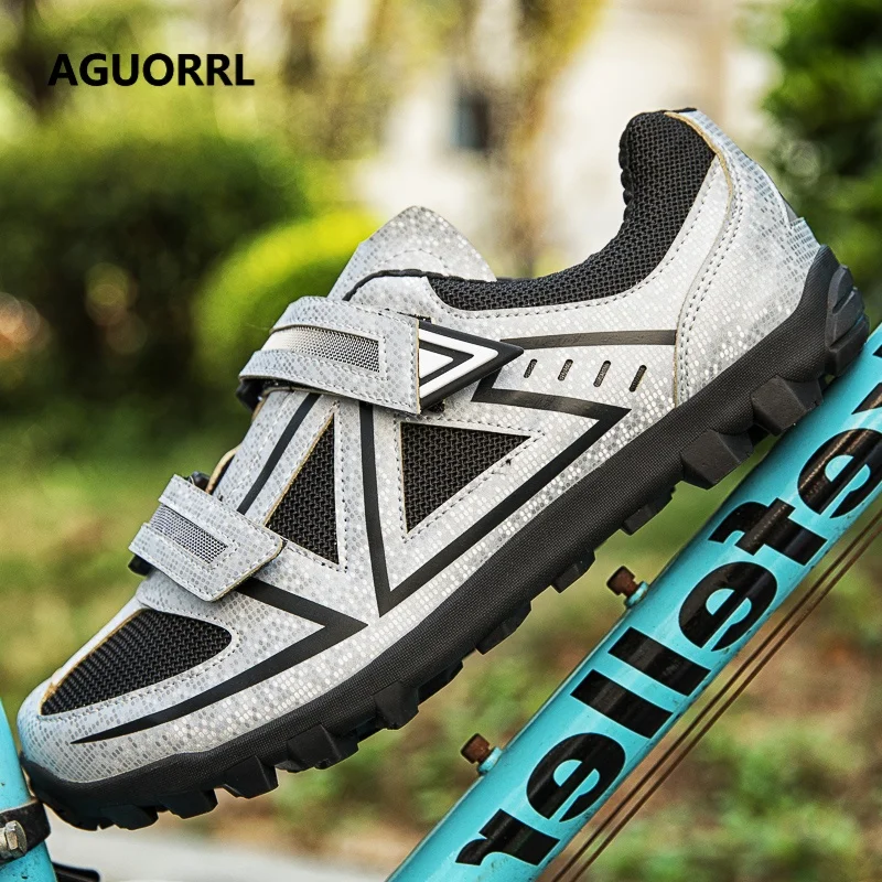 Road riding shoes summer breathable comfort unisex road cycling shoes anti-fall outdoor men's training competition cycling shoes