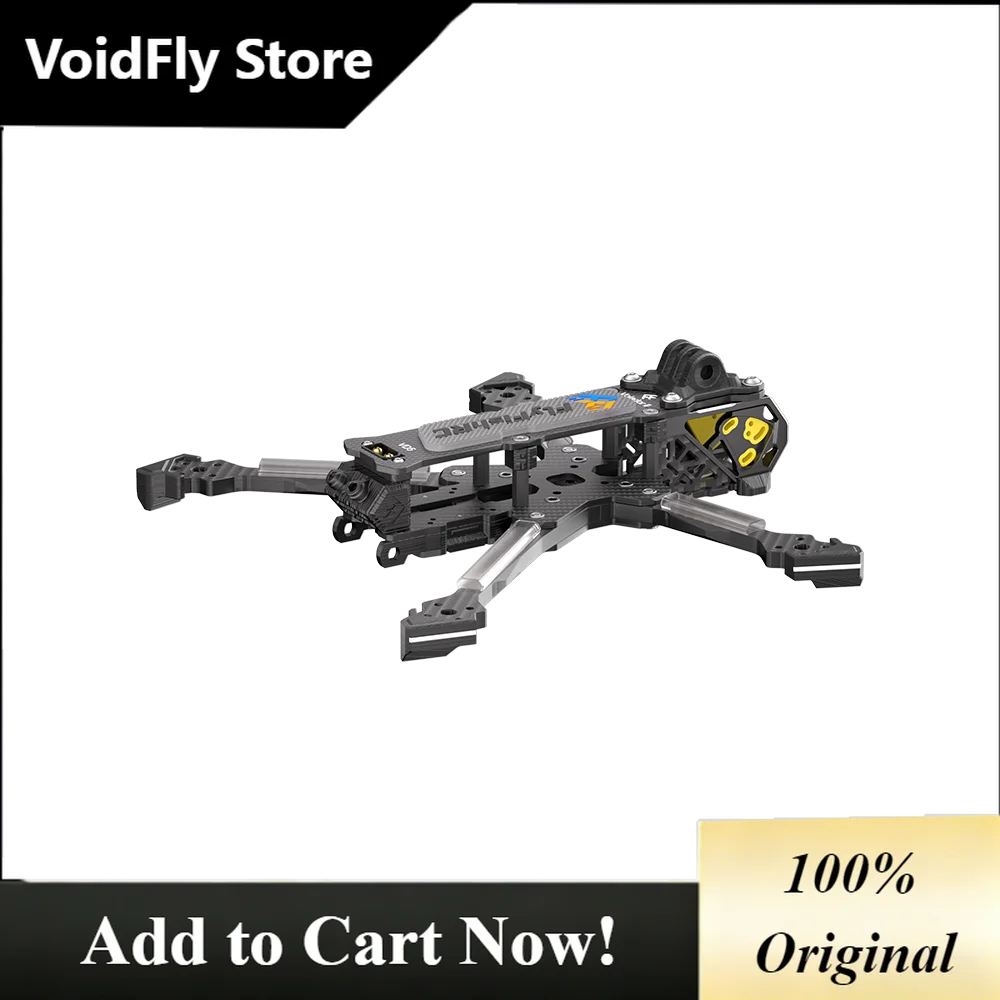 VoidFly FlyFishRC Volador II VD5/VX5 O4 Deadcat FPV T700 Frame Kit