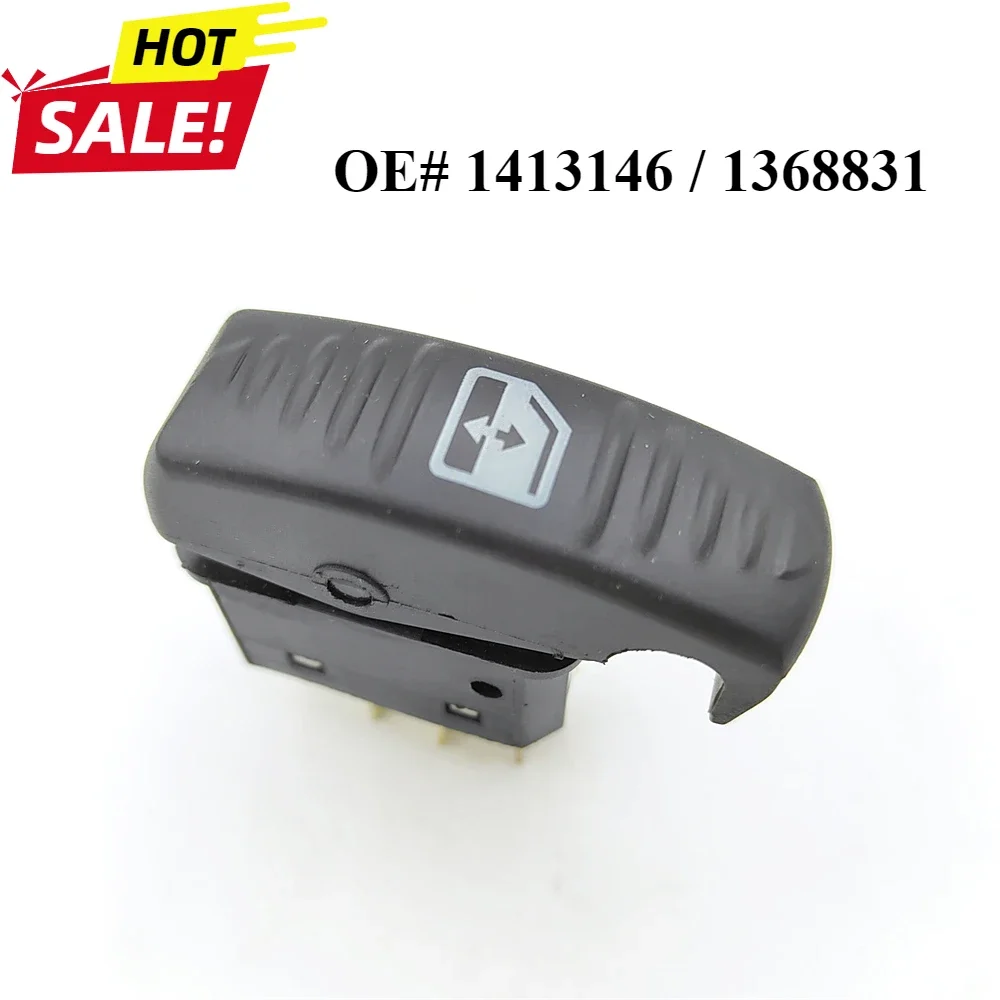 

4Pin Hazard Warning Switch for Scania Truck &Bus 1413146 1368831