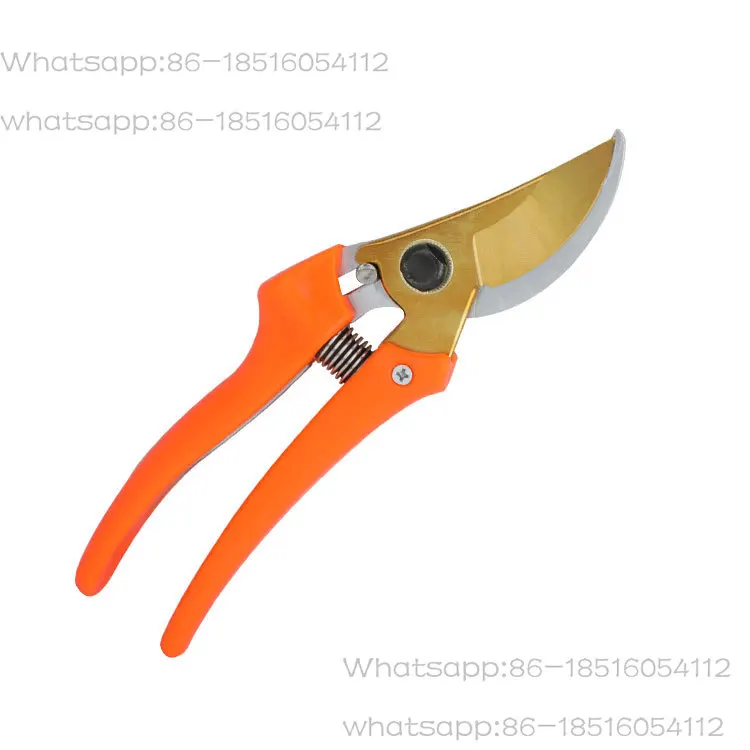 Professional Industrial Grade Garden Bypass Pruner Lightweight with Stainless Steel PP Handle Hand Tool for Pruning Shears