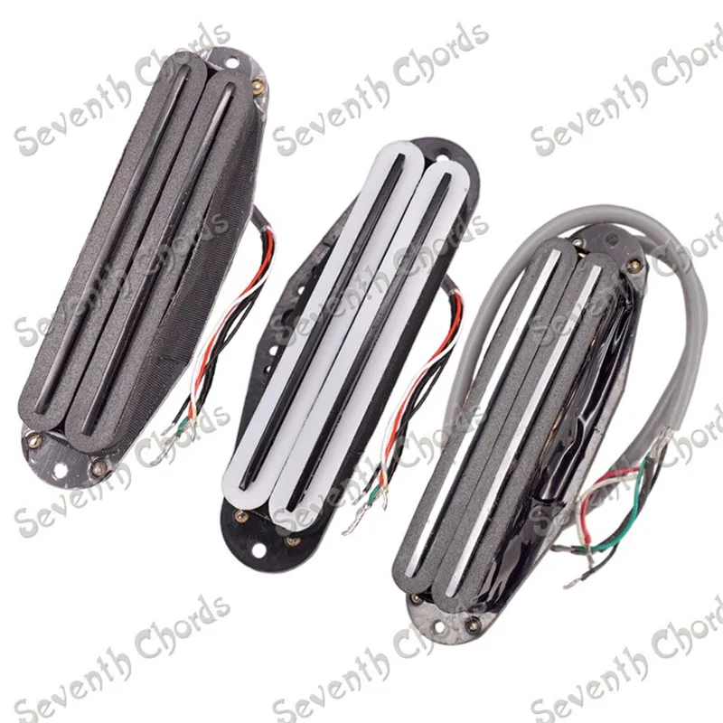 

A Set of 3 Pcs Electric Guitar Dual Rail Humbucker Pickups 4 Conductor wires for Guitar Parts guitar accessories