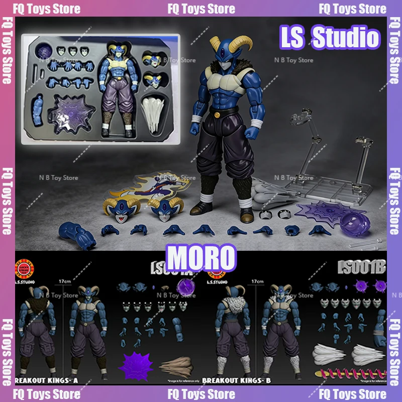 

Comeing Soon! L.S.Studio Dragon Ball Super Moro Figure Breakout Kings A B Anime Action Figures Figurine Model Toys Gifts