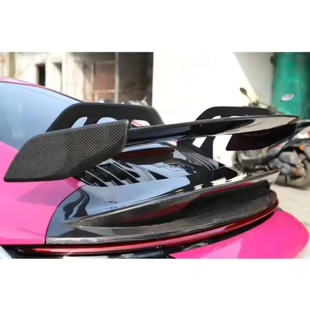

For 911 992 Upgrade and Modification GT Style Spoiler Car Dry Carbon Fiber Rear Trunk Spoiler wings Suitable
