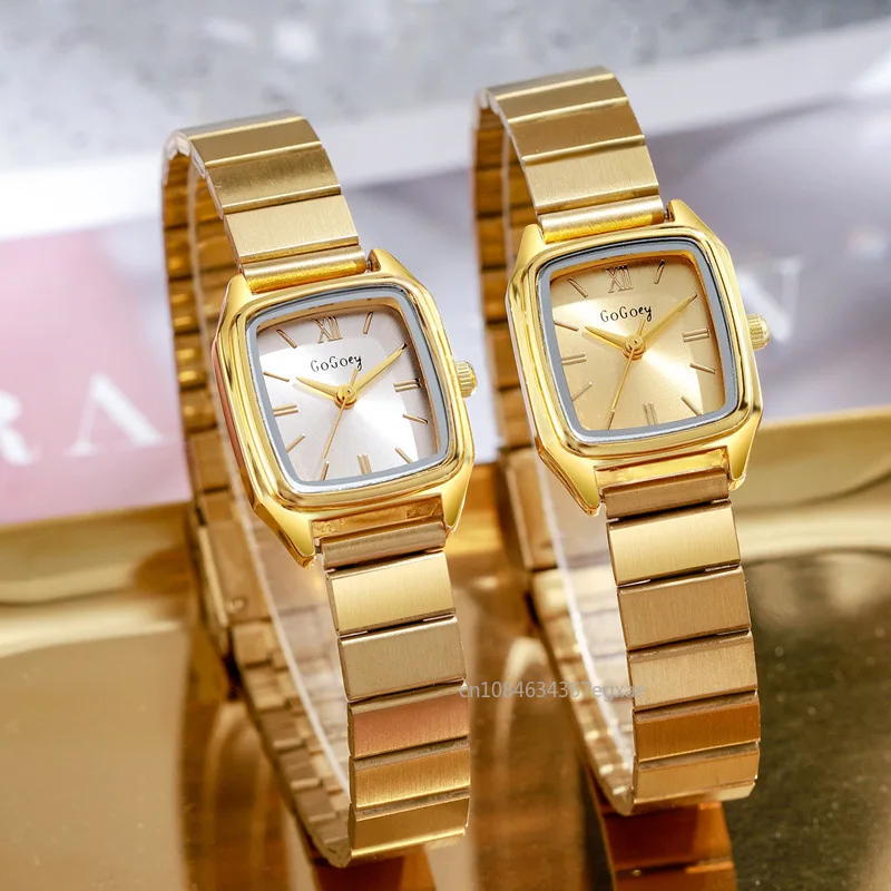 Новинка 2024, женские часы, роскошные Брендовые женские деловые часы из нержавеющей стали, женские студенческие Модные кварцевые наручные часы
