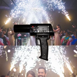 Firework Crackers Gun for Party Stage Fountain Sparkler Wedding Cold Spark