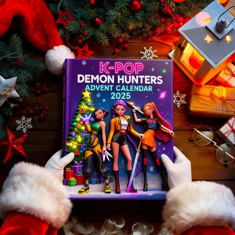 Adorno de árbol de Navidad de cazador de demonios acrílico, caja ciega de Adviento estilo Kpop, decoración gótica bonita para vacaciones, regalo para adolescentes y mujeres