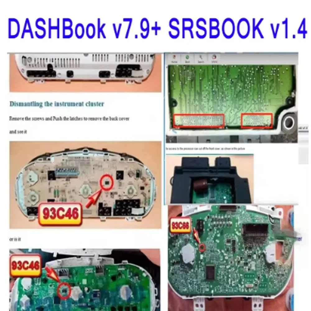 2026 NEW DASHBook V7.9 and SRSBOOK V1.4 Full Version with Keygen - Disassembly Remote Installation Guide for Beginners