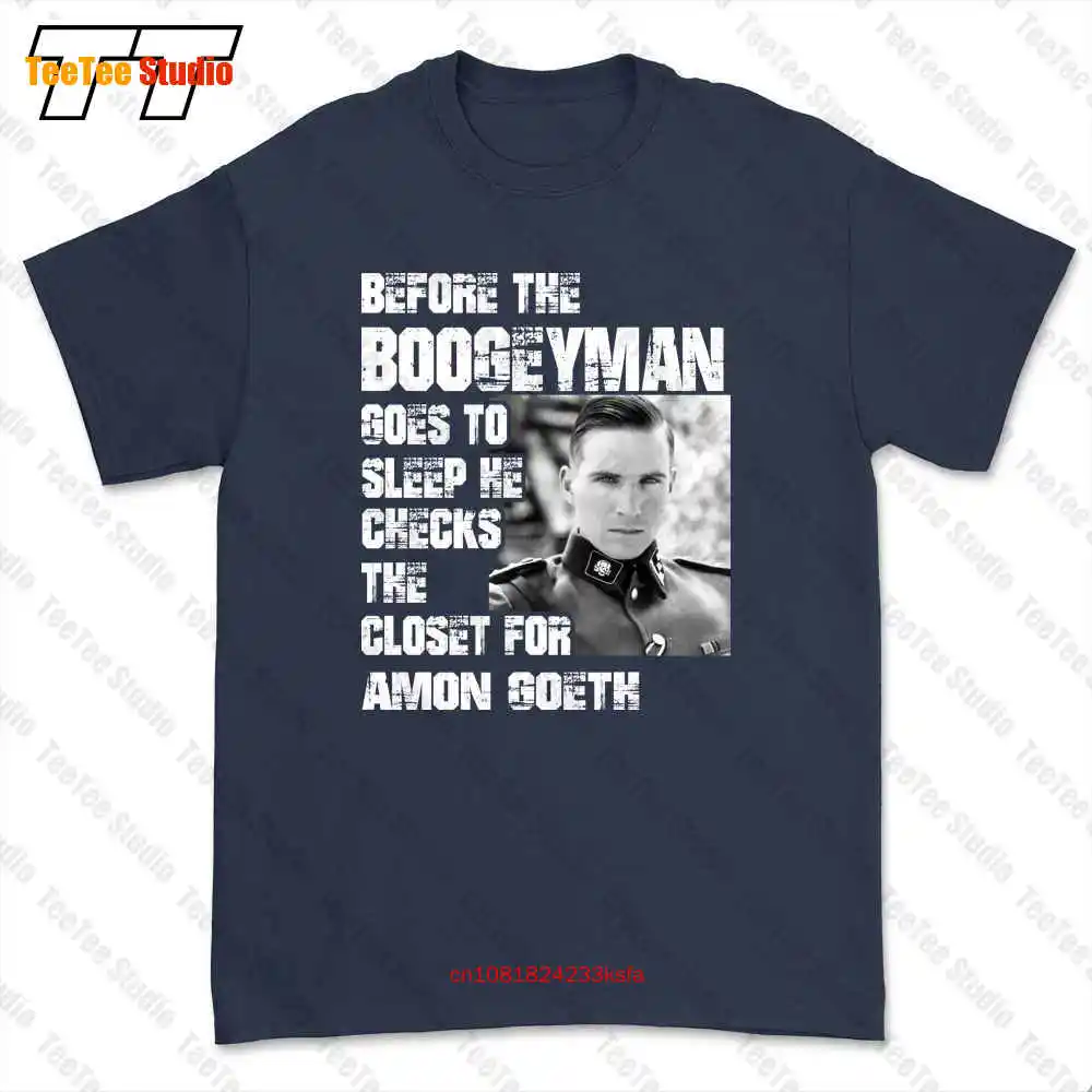 Amon Goeth Ralph Fiennes Schindlers List Boogeyman T-shirt Tee WTLR