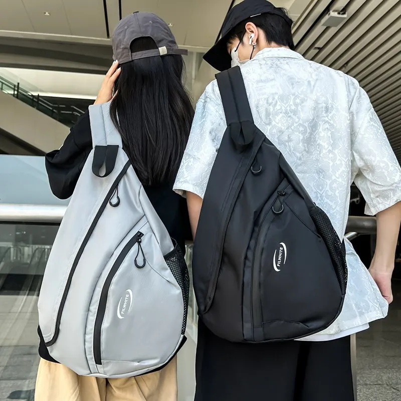 

new Men women Casual all-match shoulder bag crossbody bag chest bag bolsos de pecho 슬링백 sling bag chest bag сумка мужская