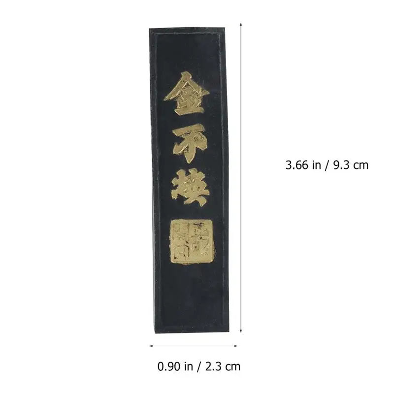 Ink Calligraphy Chinese Inkstone Painting Stick Stone Block Sumi Sticks Pratice Strip Accessories Grindingjapanese Natural Soot