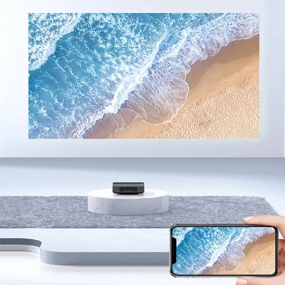 Formovie S5 Laser Mini Portable HD Projector For Home Theater 1100ANSI With Full Keystone Correction Android Wifi Beamer Tv