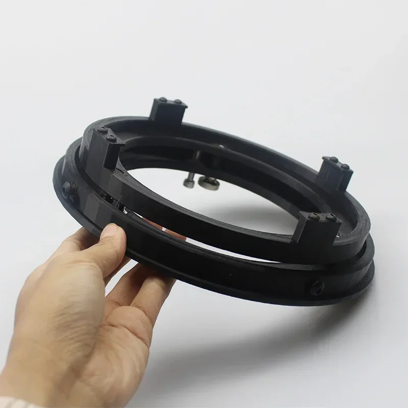 3D Printing main mirror holder for D160F1300 primary mirror 35mm secondary mirror base bracket connecting with 200mm PVC Pipe