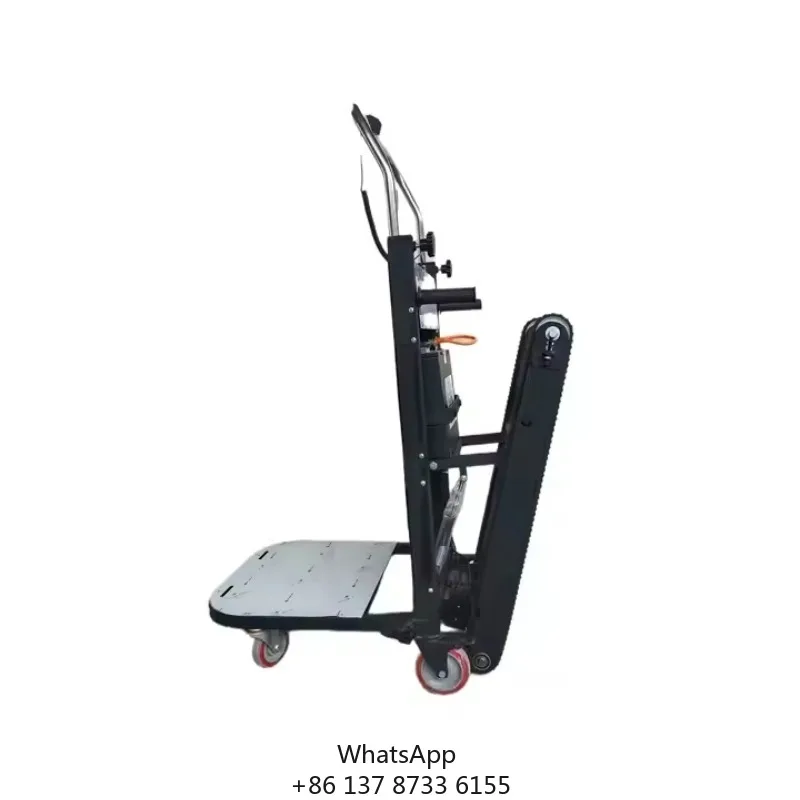 High Quality Electric Crawler-Type Stair Climbing Machine Foldable Steel Platform 260-400KG Capacity Material Handling Equipment