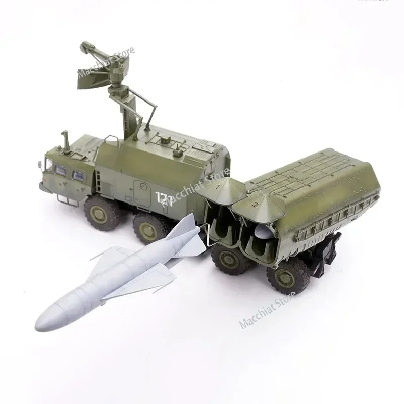 1:72 Scale Russian 4K51 Rubezh Coastal ASM with P-15 Anti-ship Missile Launcher Plastic Finished Military Model Toy