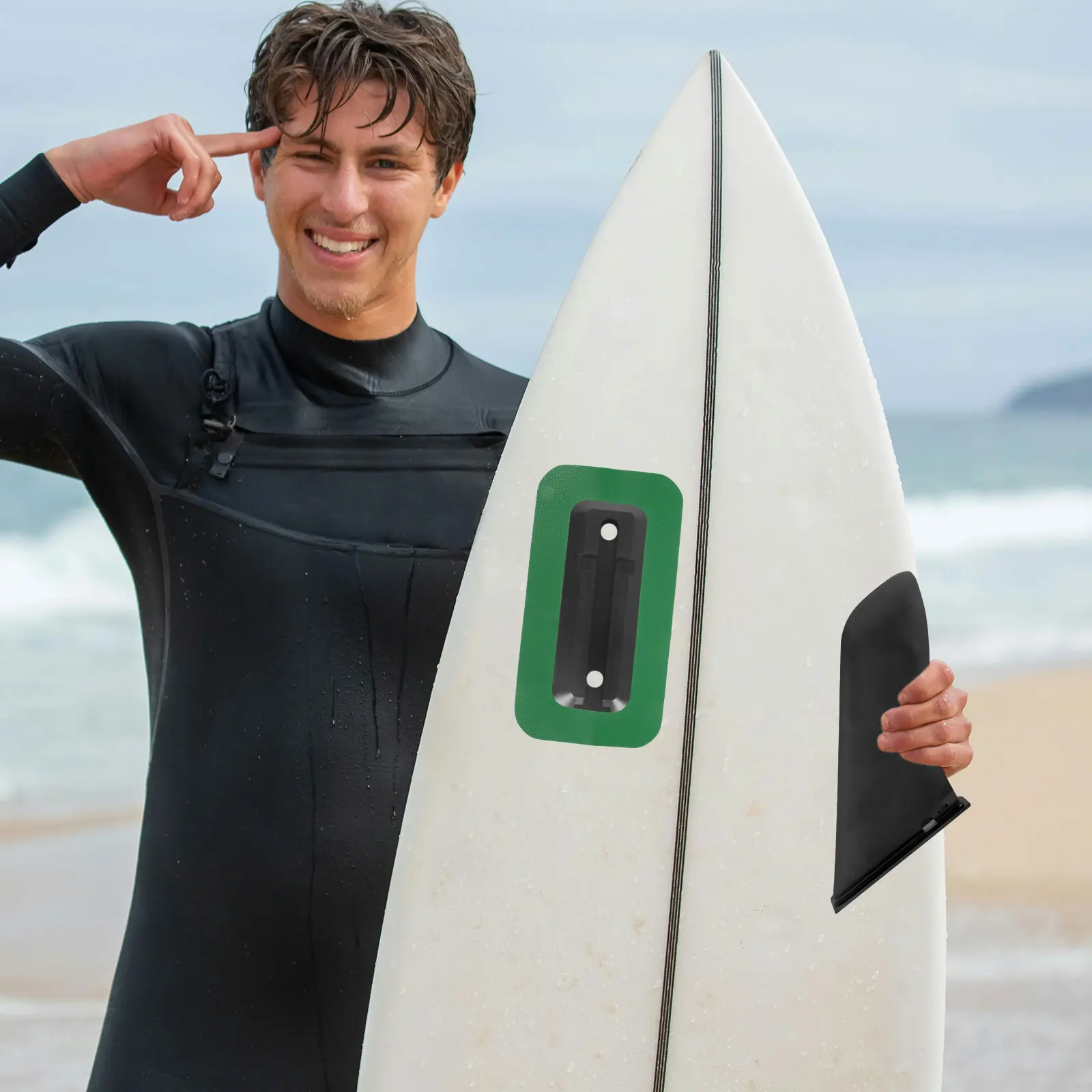 

1PC Paddle Board Base Protective Patch Fin Sticker Kayak Edge Guard Tape Inflatable Surfboard Accessories Antislip PVC