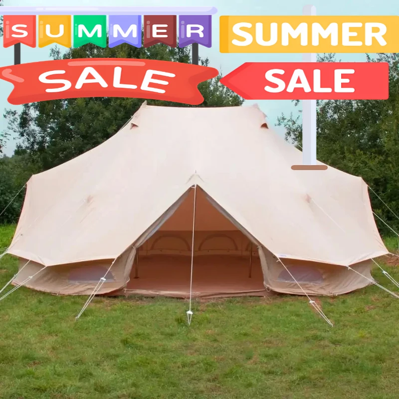

Водонепроницаемая палатка-тент X-S Emperor Bell Tent для отелей, 6 метров