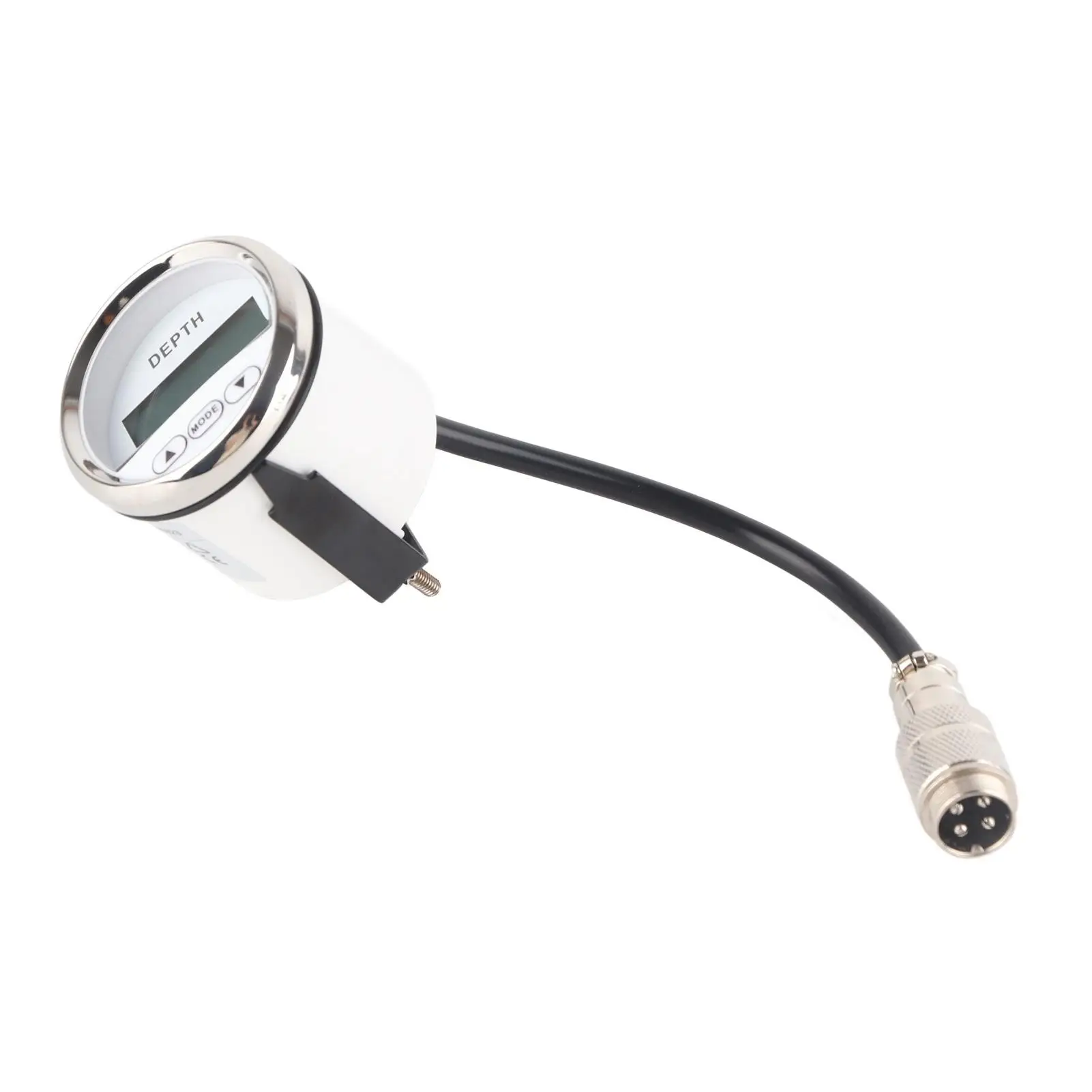 مكتشف عمق أسلم العمق 12 فولت مع إضاءة خلفية بيضاء لليخوت