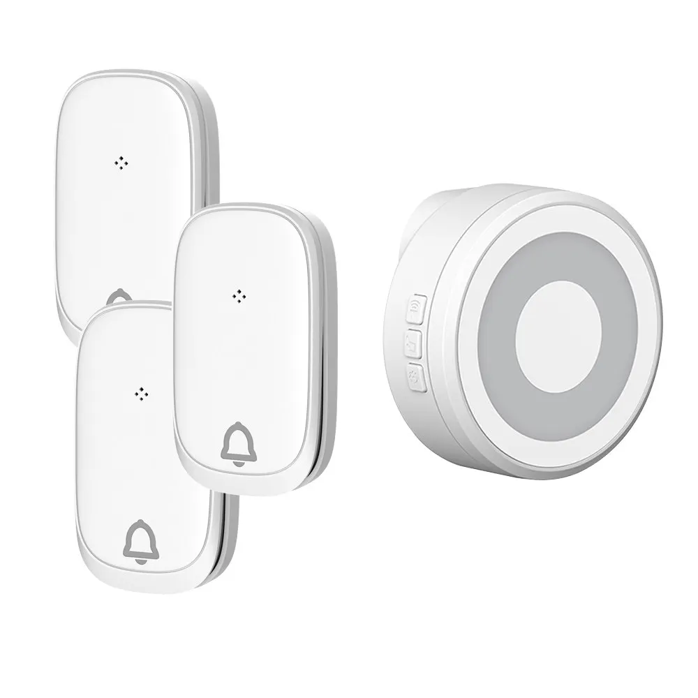 

New model graffiti Wi-Fi self-powered wireless doorbell - home-use high-volume long-distance all-house smart elderly call device