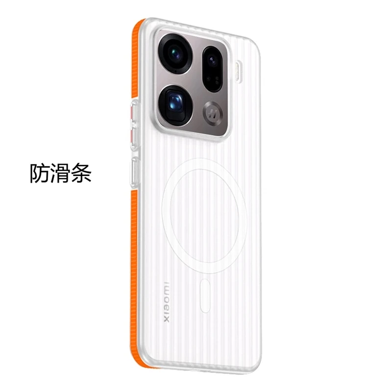 حافظة لهاتف اوبو فايند X9 برو مغناطيسية MagSafe غير لامعة شفافة شريطية للأمتعة غطاء نحيف لهاتف فايند X 9 X9Pro 5G ممتص للصدمات