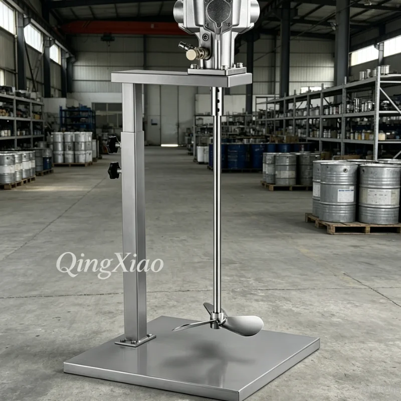 

Lift Type Pneumatic Mixer Industrial Paint Agitator Barrel Ink Glue Liquid Coating Dispersion Stirring Tool Anti Explosion