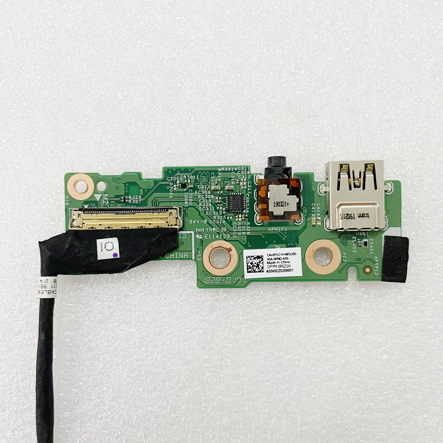 CN-0PG21H 0 pg21h pg21h für Dell Inspiron 13 7386 Laptop USB Audio Board eingebaute USB Audio Interface Kabel Board mit Kabel