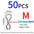 50PCS M S