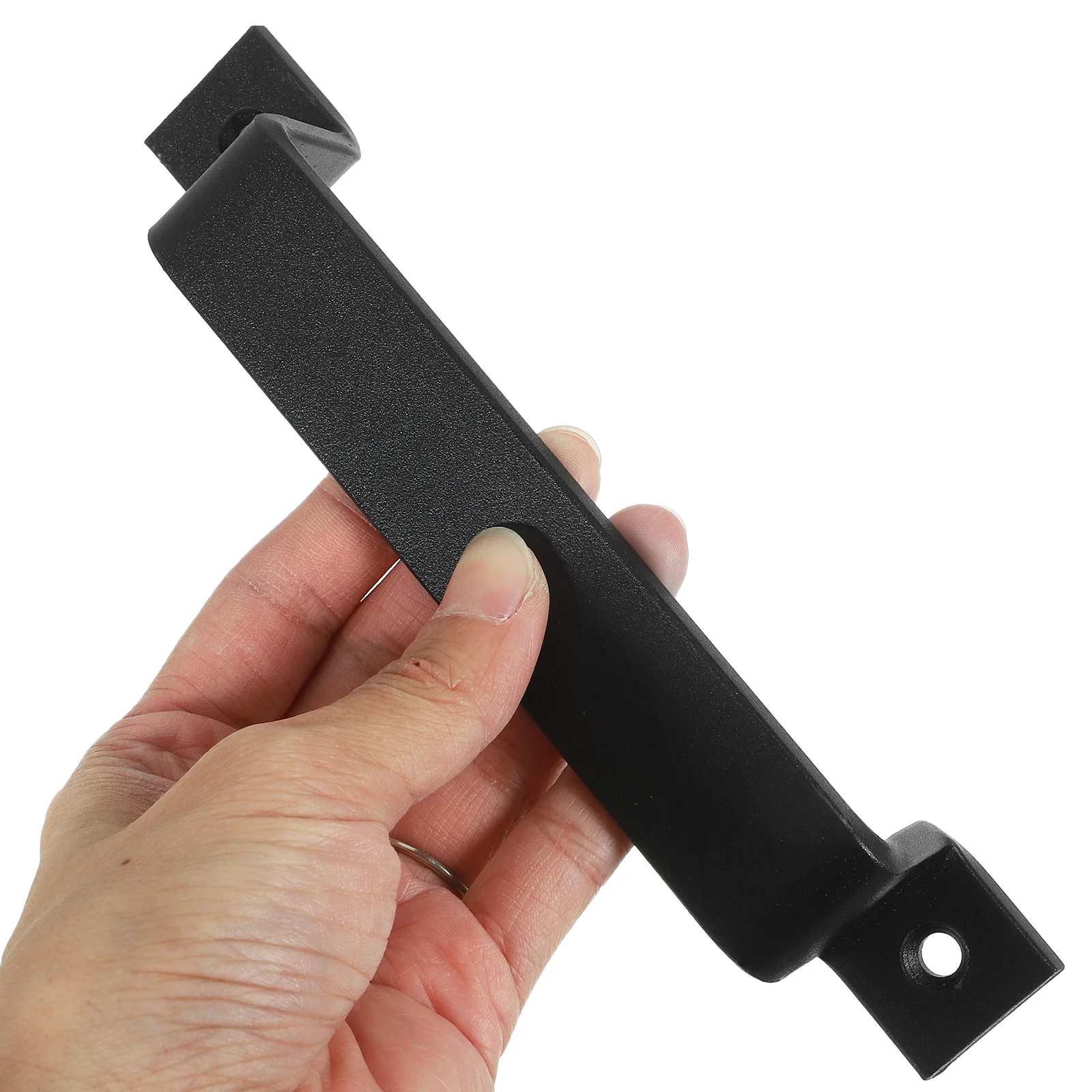 

Sliding Handle Heavy Duty Metal Barn Door Pull For Residential Commercial Use Matte Black Closet Pocket Door Hardware