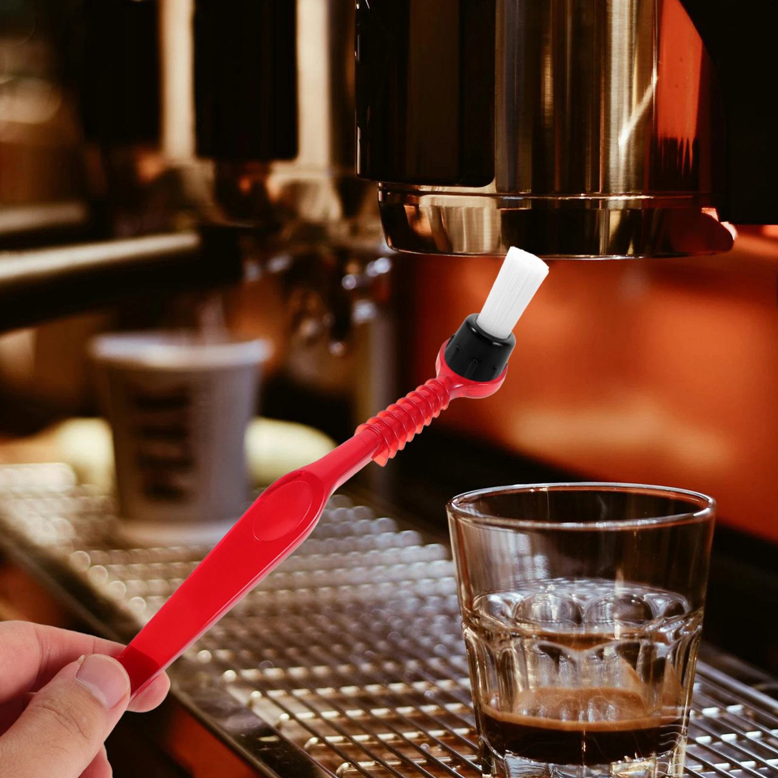 

Coffee Machine Cleaning Brush Head for Espresso Cleaner Group Accessories Carafe