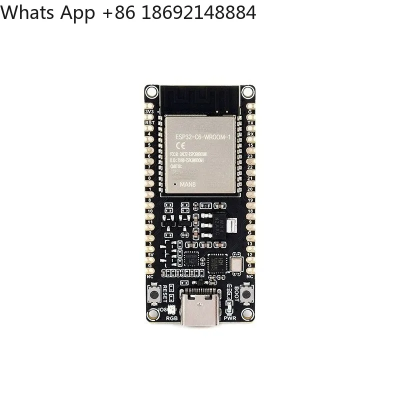 core board, Bluetooth/WiFi6 development board  ESP32-C6-WROOM-1-N8 module
