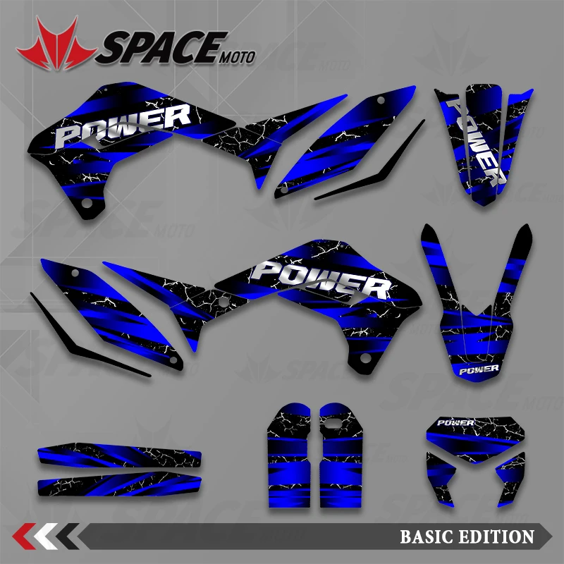 

SPACE MOTO Graphics Background Decals Stickers Motorcycle For 17-23 SHERCO SE SEF