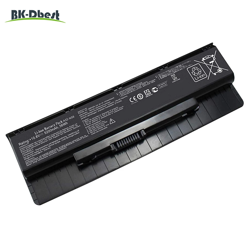 BK-Dbest A32-N56 A31N56 Laptop Battery for ASUS A33-N56 N46 N46V N46VM N46VZ N56V N56VM N56VZ Series Compatible N76V N76VM N76VZ