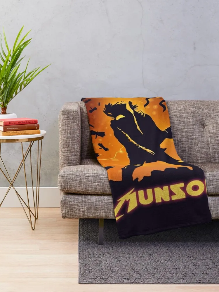 Eddie Munson Throw Blanket Stuffeds cosplay anime Flannels Blankets