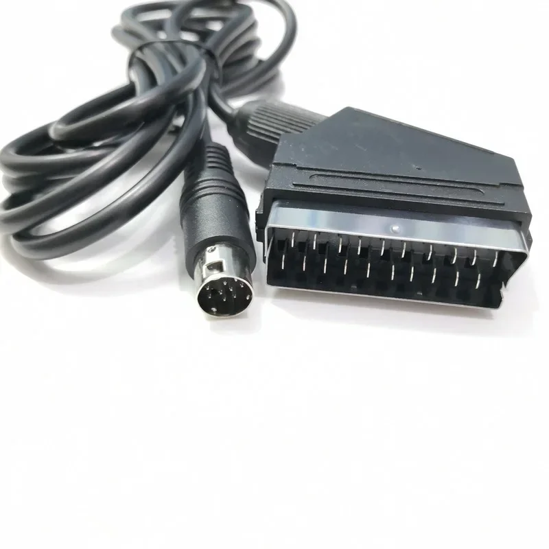 Kabel przewodzący RGB Scart dla Sega -Mega Drive 2 -Genesis 2 megadrive 2 MD2 RGB AV kabel Scart 1.8m D11 20 Dropshipping